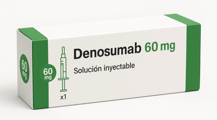 Denosumab 60 mg inyección subcutánea para osteoporosis | Prolia a domicilio en Granada